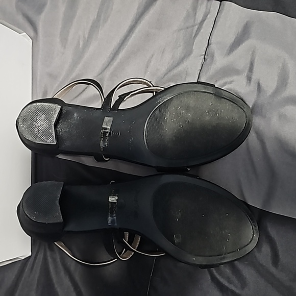 Dream Pairs Madison Black Suede Shoes Sz 8 Wedding Cocktail Prom Holidays Wow - Picture 3 of 5